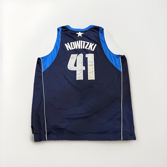 Vintage Y2K Reebok Dirk Nowitzki Mavericks Jersey XL Length Plus 2, 2002-2006 - Picture 11 of 11